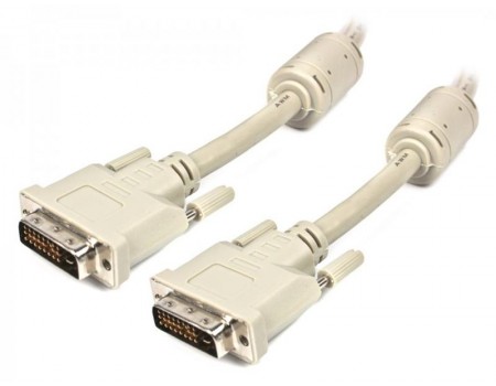 Кабель Cablexpert (CC-DVI2-6C) DVI-DVI Dual link 24/24, 1.8м