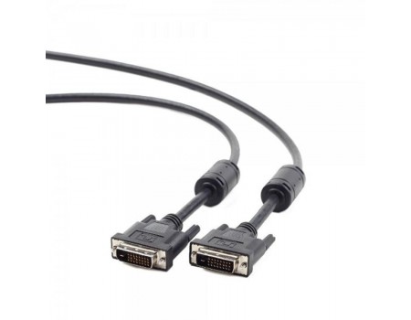 Кабель Cablexpert (CC-DVI2-BK-6) DVI-D - DVI-D Dual link, 1.8м, черный