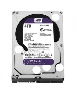 HDD SATA 4.0TB WD Purple 5400rpm 64MB (WD40PURZ)