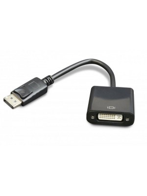 Адаптер-перехідник Cablexpert A-DPM-DVIF-002, DisplayPort-DVI, 0.1, чорний