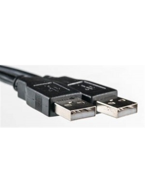 Кабель PowerPlant (KD00AS1216) USB2.0(AM)-USB2.0(AM), 5м, One ferrite, Black
