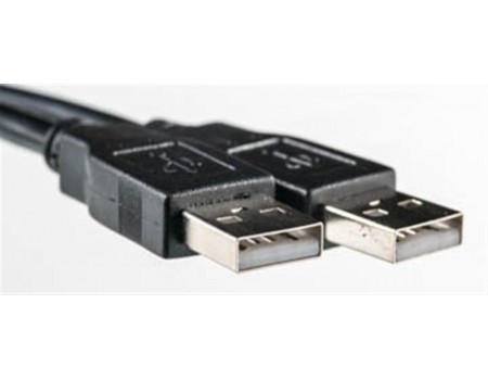 Кабель PowerPlant (KD00AS1216) USB2.0(AM)-USB2.0(AM), 5м, One ferrite, Black