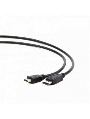 Кабель Cablexpert (CC-DP-HDMI-5M), DisplayPort-HDMI, M/M, 5м, черный