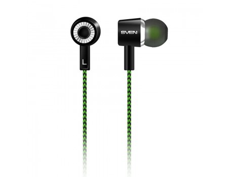 Наушники Sven E-107 Black/Green