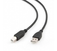 Кабель Cablexpert (CCP-USB2-AMBM-1M) USB2.0 A - USB В, 1м, черный