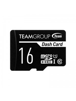 MicroSDHC 16GB UHS-I Class 10 Team Dash Card + SD-adapter (TDUSDH16GUHS03)