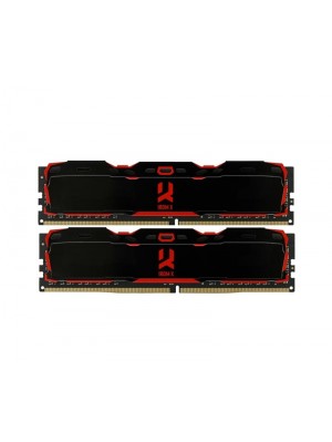 DDR4 2x4GB/2666 GOODRAM Iridium X Black (IR-X2666D464L16S/8GDC)