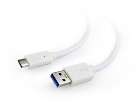 Кабель Cablexpert (CCP-USB3-AMCM-W-10) USB3.0 - USB Type-C, 3 м, премиум, белый