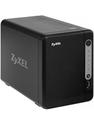 Мережеве сховище Zyxel NAS326 (NAS326-EU0101F) на 2 диски (до 16 ТБ кожен) (1xLAN GE, 2xHDD 3.5" 16Tb,