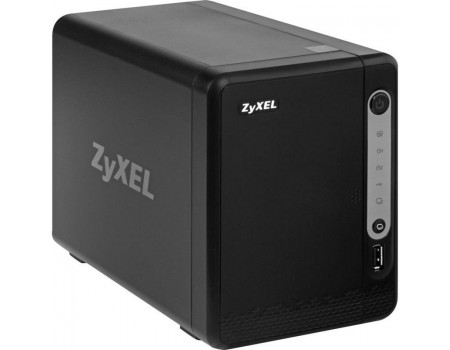 Мережеве сховище Zyxel NAS326 (NAS326-EU0101F) на 2 диски (до 16 ТБ кожен) (1xLAN GE, 2xHDD 3.5" 16Tb,