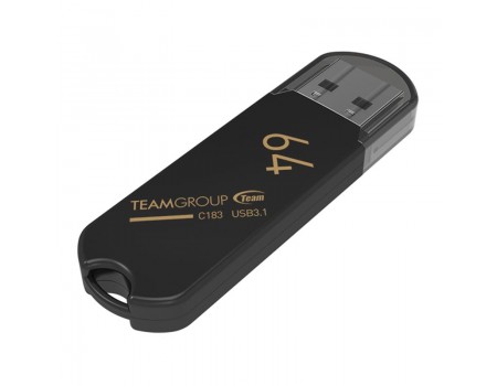 USB3.1 64GB Team C183 Black (TC183364GB01)