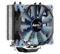 Кулер процесорний AeroCool Verkho 4 Dark, Intel:2066/2011/1200/1156/1155/1151/1150/775, AMD:AM4/AM3+/AM3/AM2+/AM2/FM2/FM1, 156.5x123x73, 4-pin