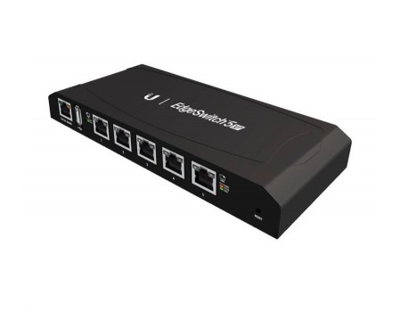 Коммутатор Ubiquiti EdgeSwitch ES-5XP (5xGE, Passive PoE, 60W max)