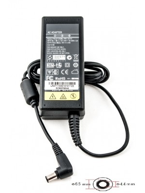 Блок живлення PowerPlant для ноутбука Sony 220V, 19.5V 60W 3A, 6.5х4.4мм (SO60F6544)