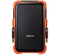 Зовнішній жорсткий диск 2.5" USB 2.0 TB Apacer AC630 Black/Orange (AP2TBAC630T-1)