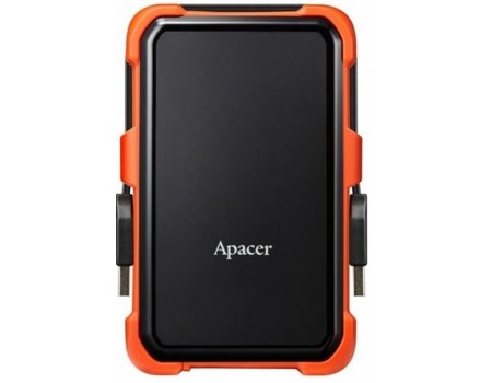Зовнішній жорсткий диск 2.5" USB 2.0 TB Apacer AC630 Black/Orange (AP2TBAC630T-1)