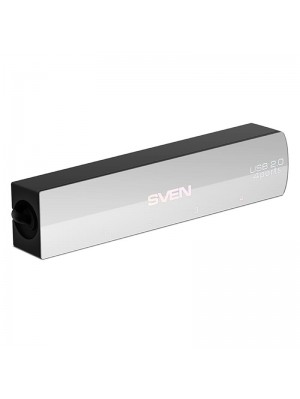 Концентратор USB2.0 Sven HB-891 срібний, 4xUSB2.0