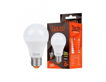 Лампа LED Tecro TL-A60-10W-3K-E27 10W 3000K E27