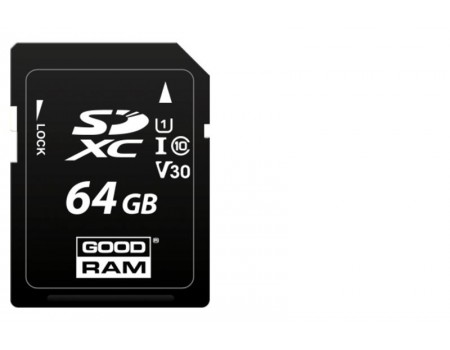 SDXC 64GB UHS-I Class 10 GOODRAM (S1A0-0640R12)