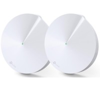 WiFi Mesh система TP-Link Deco M5 2-pack (AC1300, 2xGE LAN/WAN, Bluetooth, MESH, MU-MIMO, 4 антенны, 2-pack)