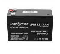 Аккумуляторная батарея LogicPower LPM 12V 7.0AH (LPM 12 - 7.0 AH) AGM