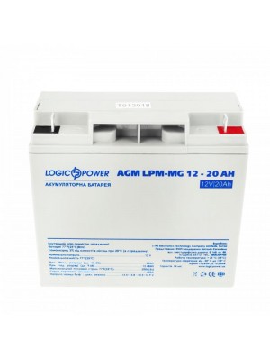 Акумуляторна батарея LogicPower 12 V 20 AH (LPM-MG 12 — 20 AH) AGM мультигель