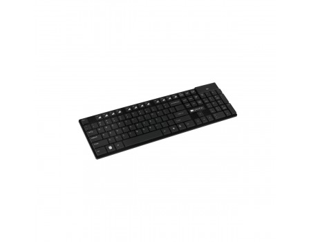 Клавиатура беспроводная Canyon CNS-HKBW2-RU Black USB