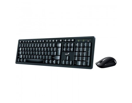 Комплект бездротової (клавіатура, миша) Genius Smart KM-8200 (31340003410) Ukr Black USB