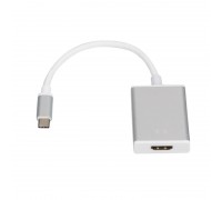 Кабель Atcom (13888) USB Type-C-HDMI, 0.1м, White