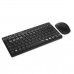 Комплект (Клавіатура, миша) Rapoo 8000M Wireless Black