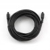 Аудіо кабель оптический Cablexpert (CC-OPT-7.5M) Toslink, 7.5м, Black