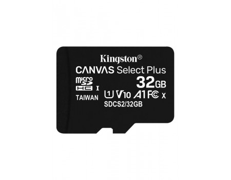 MicroSDHC 32GB UHS-I Class 10 Kingston Canvas Select Plus R100MB/s (SDCS2/32GBSP)