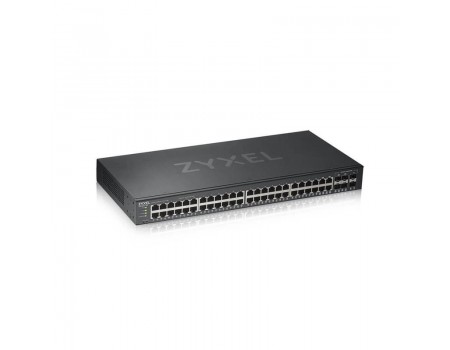 Коммутатор ZYXEL GS1920-48V2 (GS1920-48V2-EU0101F) (44xGE, 4xGE/SFP, 2хSFP, Smart, NebulaFlex)