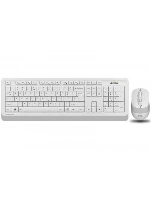 Комплект (клавіатура, миша) бездротовий A4Tech Bloody FG1010 White USB