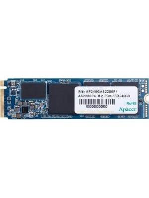 SSD 240GB Apacer AS2280P4 M.2 2280 PCIe 3.0 x4 3D TLC (AP240GAS2280P4-1)