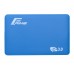 Внешний карман Frime SATA HDD/SSD 2.5", USB 3.0, Soft touch, Blue (FHE31.25U30)