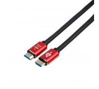 Кабель Atcom (24920) HDMI-HDMI ver 2.0, 4K, 20м Red/Gold, пакет