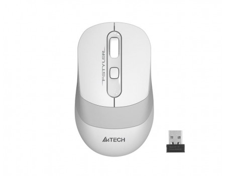 Миша бездротова A4Tech FG10S White USB