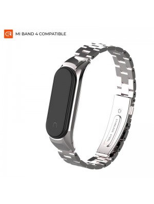 Ремешок Armorstandart Metal для Xiaomi Mi Band 4/3 Silver (ARM55550)