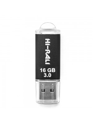 USB3.0 16GB Hi-Rali Rocket Series Black (HI-16GB3VCBK)