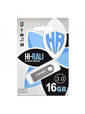 USB3.0 16GB Hi-Rali Shuttle Series Silver (HI-16GB3SHSL)