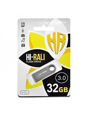 USB3.0 32GB Hi-Rali Shuttle Series Silver (HI-32GB3SHSL)