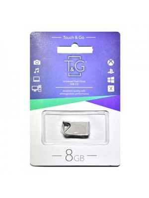 USB 8GB T&G 109 Metal Series Silver (TG109-8G)