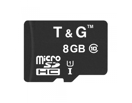 MicroSDHC   8GB UHS-I Class 10 T&G (TG-8GBSD10U1-00)