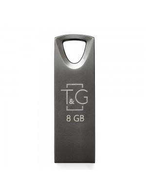 USB 8GB T&G 117 Metal Series Black (TG117BK-8G)