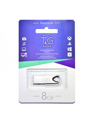 USB 8GB T&G 117 Metal Series Silver (TG117SL-8G)