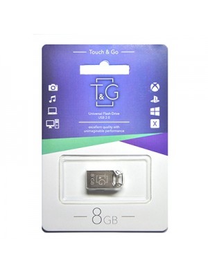 USB 8GB T&G 110 Metal Series Silver (TG110-8G)