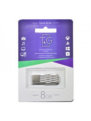 USB 8GB T&G 103 Metal Series Silver (TG103-8G)