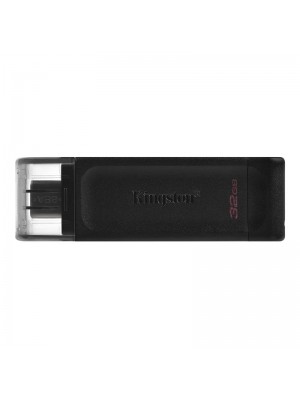 USB3.2 32GB Type-C Kingston DataTraveler 70 Black (DT70/32GB)