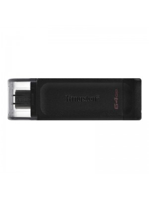 USB3.2 64GB Type-C Kingston DataTraveler 70 Black (DT70/64GB)